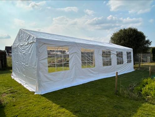 Partytent 5x10 te huur, Hobby en Vrije tijd, Feestartikelen | Verhuur, Zo goed als nieuw, Ophalen