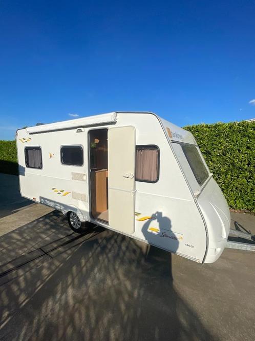 sterckeman 486 familie met 3 stapelbedden, Caravans en Kamperen, Caravans, Bedrijf, meer dan 6, 1000 - 1250 kg, Rondzit, Sterckeman