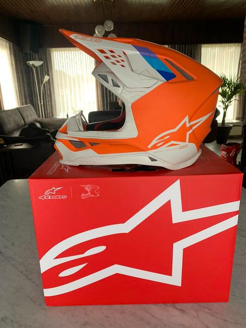 Alpinestars Supertech S-M8 maat M, Motoren, Kleding | Motorhelmen, Heren, Offroadhelm, M, Overige merken, Nieuw met kaartje, Ophalen of Verzenden