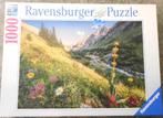 ravensburger puzzel 1000 stukjes tuin van eden 7 euro, Comme neuf, Enlèvement ou Envoi