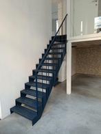 Metalen trap, Doe-het-zelf en Bouw, Ladders en Trappen, Ophalen, Gebruikt, Trap