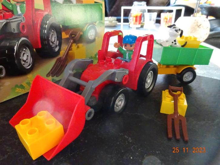 LEGO Duplo Ville Grote tractor - 5647*VOLLEDIG*, Enfants & Bébés, Jouets | Duplo & Lego, Duplo, Ensemble complet, Enlèvement ou Envoi