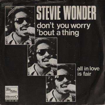 Stevie Wonder - vinyl singles - 45 toeren.