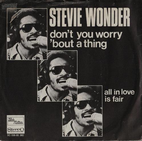 Stevie Wonder - vinyl singles - 45 toeren., Cd's en Dvd's, Vinyl | R&B en Soul, Gebruikt, Soul of Nu Soul, Ophalen of Verzenden