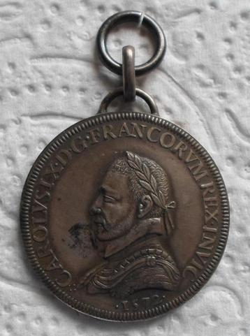 Karel IX van Frankrijk en Elisabeth van Oostenrijk 1572. beschikbaar voor biedingen