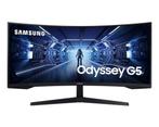 34" Odyssey G5 UWQHD Curved Gaming Monitor, Ophalen, Nieuw