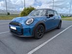 2023 MINI Cooper 5-deurs - Island Blue - Uitstekende staat, Auto's, Mini, USB, Blauw, Leder en Stof, 5 zetels