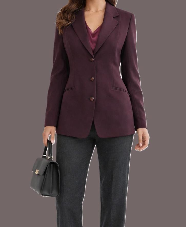 Blazer Mayerline taille 36/38, Vêtements | Femmes, Vestes & Costumes, Comme neuf, Manteau, Taille 38/40 (M), Violet, Enlèvement ou Envoi