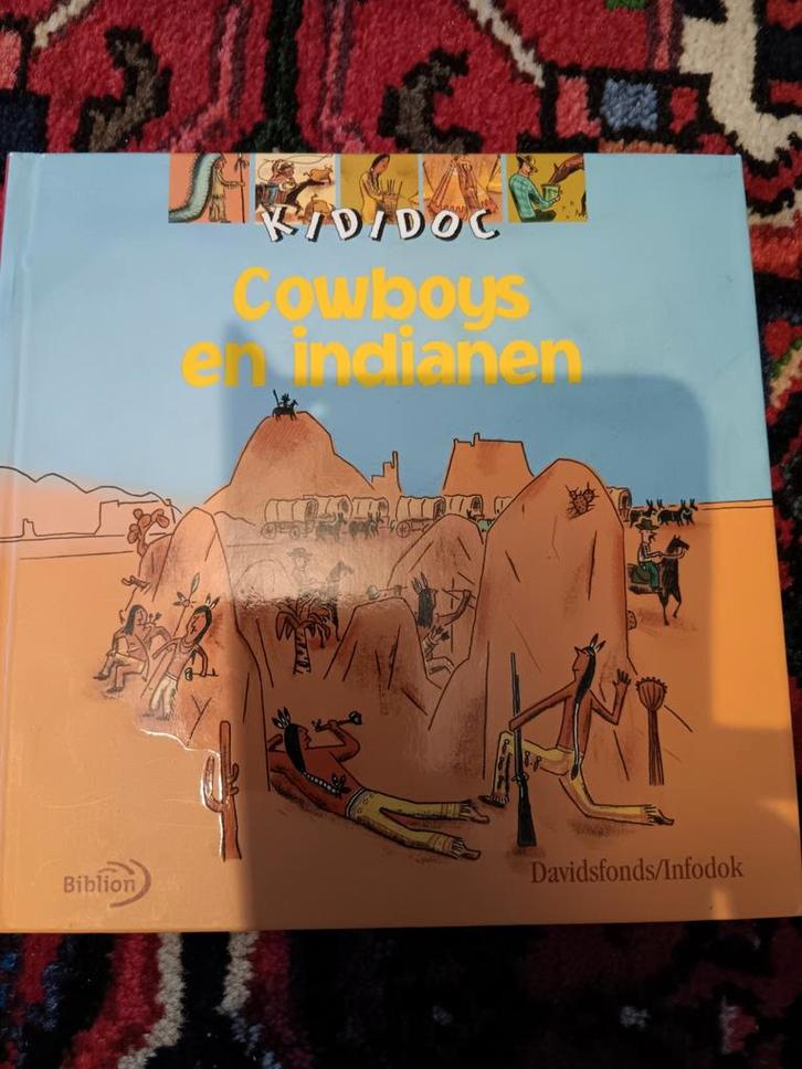 J.-M. Bilioud - Cowboys en indianen, Boeken, Kinderboeken | Jeugd | onder 10 jaar, Ophalen of Verzenden