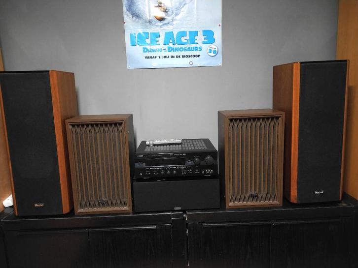 versterker en luidsprekers, Audio, Tv en Foto, Home Cinema-sets, Gebruikt, Ophalen