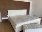 Magnitude boxspring 220x200 met zitbank, Huis en Inrichting, Ophalen, Gebruikt, Tweepersoons