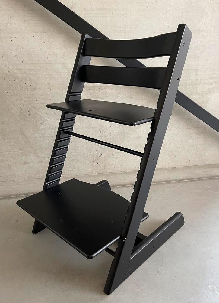 Tripp Trapp stoel en Newborn set Stokke, Kinderen en Baby's, Kinderstoelen, Zo goed als nieuw, Meegroeistoel, Ophalen