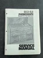 Rock Ola service manuel, Catalogus, Ophalen, Rock Ola, Gelezen