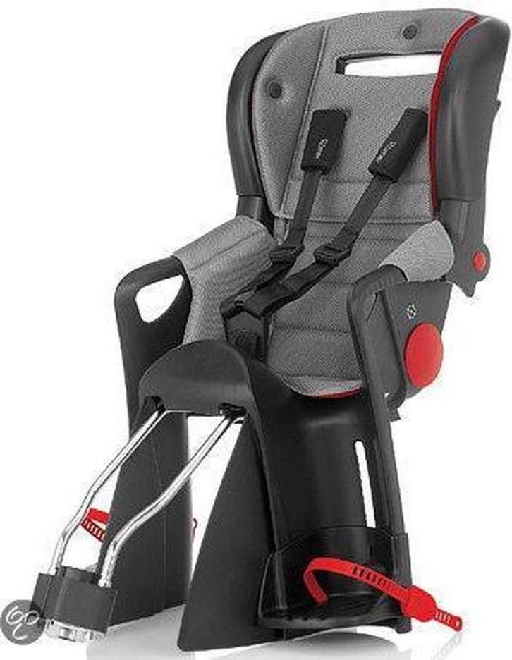 fietsstoel Romer Jockey Comfort, Fietsen en Brommers, Fietsaccessoires | Fietsstoeltjes, Gebruikt, Achterzitje, 0 t/m 18 kg, Voetsteuntjes