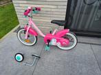 Kinderfiets meisjes 14 inch roze BTWIN, Vélos & Vélomoteurs, Vélos | Filles, 14 pouces ou moins, Enlèvement, Btwin, Utilisé