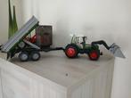 Bruder tractor met kiepwagen, Kinderen en Baby's, Speelgoed |Speelgoedvoertuigen, Ophalen