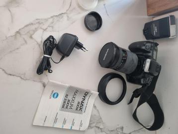 Minolta 300si + lens cosina 28-210mm beschikbaar voor biedingen