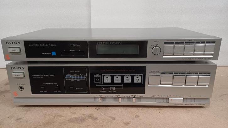 Radio + amplificateur Sony en état de marche, disparu, TV, Hi-fi & Vidéo, Amplificateurs & Ampli-syntoniseurs, Utilisé, Stéréo