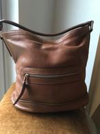 Prachtige lederen Handtas Longchamp, Ophalen, Gebruikt, Bruin, Handtas