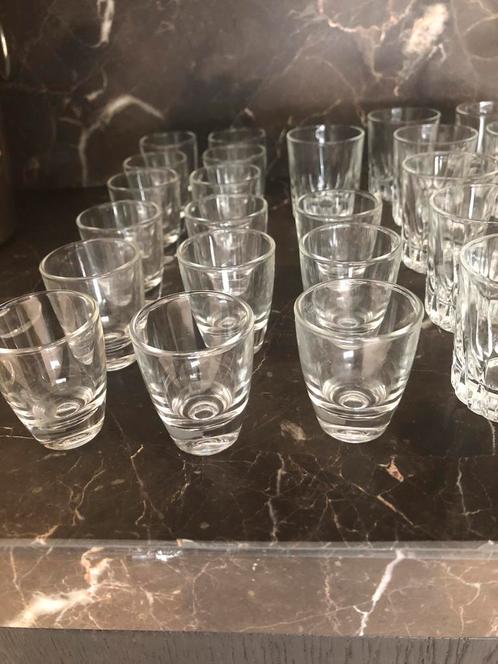 Likeurglaasjes/advocaatglaasjes verschil. soorten/zie foto's, Verzamelen, Glas en Drinkglazen, Ophalen