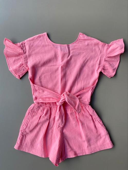Jumpsuit short roze Zara maat 152, Kinderen en Baby's, Kinderkleding | Maat 152, Zo goed als nieuw, Meisje, Broek, Ophalen of Verzenden