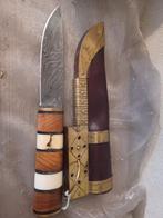 Viking mes damaststaal, Verzamelen, Ophalen of Verzenden