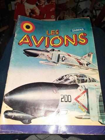 Album met stickers Sabena Les avions - 1978 beschikbaar voor biedingen