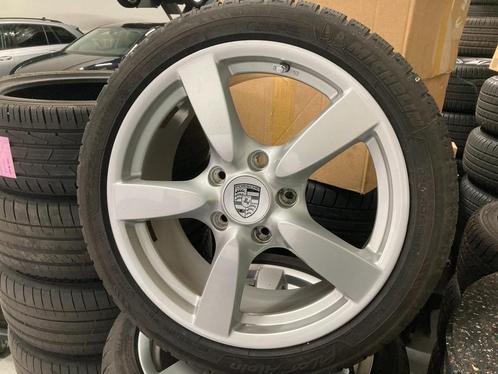 Voor Porsche 987 CaymanS & Boxster : Aluvelgen 18 + Michelin, Auto-onderdelen, Banden en Velgen, Banden en Velgen, Winterbanden