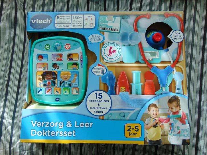 V-Tech, Verzorg en leer , Dokterset nieuw in de verpakking, Kinderen en Baby's, Speelgoed | Vtech, Nieuw, Ophalen of Verzenden