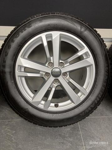 17” originele Audi Q3 F3 velgen + winterbanden 5x112 83A 601 beschikbaar voor biedingen