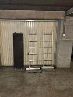 Aluminium stelling / ladder, Ophalen, Zo goed als nieuw, Ladder, Minder dan 2 meter