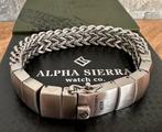 BRACELET ACES ALPHA SIERRA MET 50% KORTING! 💯%NIEUW, Ophalen of Verzenden, Nieuw, Zilver
