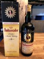 whisky ambassador 8y 1970s met doos, Verzenden, Vol