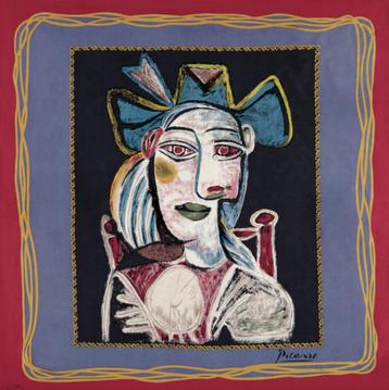 Picasso - "Buste de Femme au Chapeau Bleu"