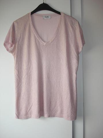 *VAL* Farfalla roze t-shirt, dames. mt 38 beschikbaar voor biedingen