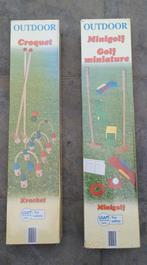 Minigolf en croquet houten spel, Ophalen, Gebruikt