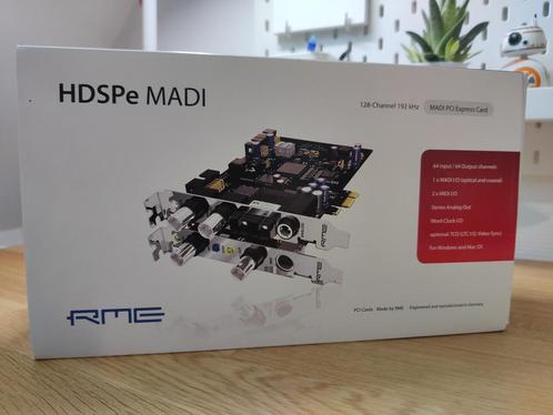 RME HDSPe MADI-interface, Computers en Software, Geluidskaarten, Zo goed als nieuw, Intern