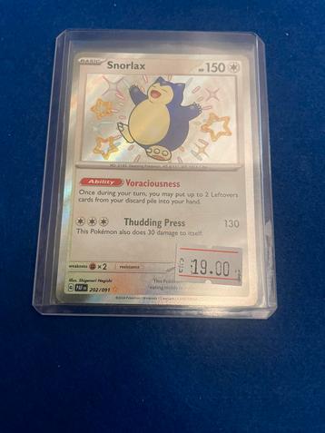 Snorlax paf 202 beschikbaar voor biedingen
