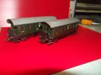 HO Marklin treinstel, twee wagons, auto's, 2ails, CC, Hobby en Vrije tijd, Gebruikt, Verzenden, Gelijkstroom of Wisselstroom, Wagon