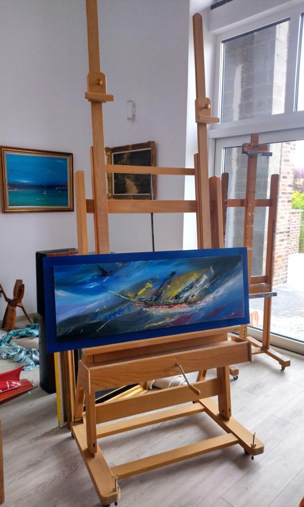 Chevalet professionnel Mabef 02 état neuf... A saisir, Hobby & Loisirs créatifs, Peinture, Comme neuf, Chevalet, Enlèvement