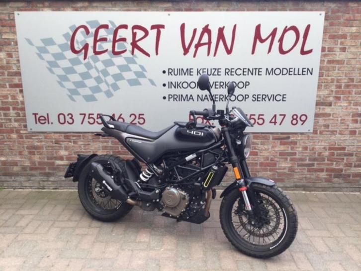 Husqvarna Swartpilen 410, 2024, Motoren, Motoren | Husqvarna, Bedrijf, Naked bike, 12 t/m 35 kW, 1 cilinder, Minimaal motorrijbewijs A2