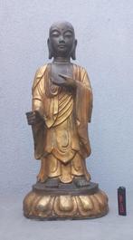 Zeer groot beeld, Jizō 地蔵(Ksitigarbha),61cm,9.6kilo,1900/'20, Ophalen of Verzenden