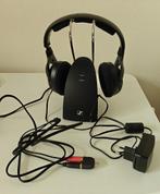 Sennheiser RS 120-W - Koptelefoon - Zwart, Audio, Tv en Foto, Hoofdtelefoons, Ophalen, Bluetooth, Sennheiser, Op oor (supra aural)