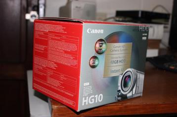 Canon HG10-camcorder in originele verpakking  beschikbaar voor biedingen