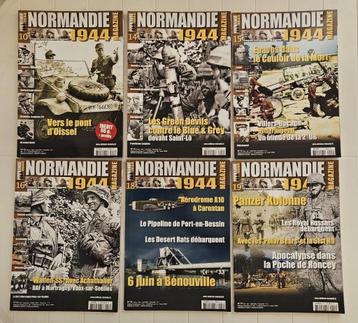 Set van 6 tijdschriften uit Normandië 1944: nr. 10,14,15,16, beschikbaar voor biedingen