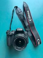 Canon EOS 750D + 18-55mm lens + 50mm lens + accessoires, Audio, Tv en Foto, Ophalen, Zo goed als nieuw, Canon