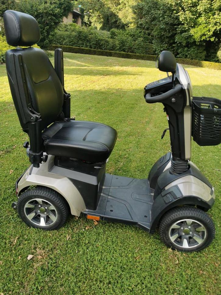 Scootmobiel Mercurius vermeiren 30km op de teller 0488826971, Diversen, Rolstoelen, Zo goed als nieuw, Elektrische rolstoel, Inklapbaar