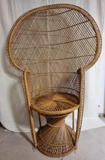 Vintage fauteuil van rotan bekend van de film Emmanuelle, Antiek en Kunst, Ophalen