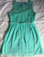 Muntgroen kleedje met kant van JBC, Kleding | Dames, Verzenden, JBC, Maat 42/44 (L), Nieuw