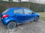 Mazda 2, Euro 2, Stof, Blauw, Handgeschakeld